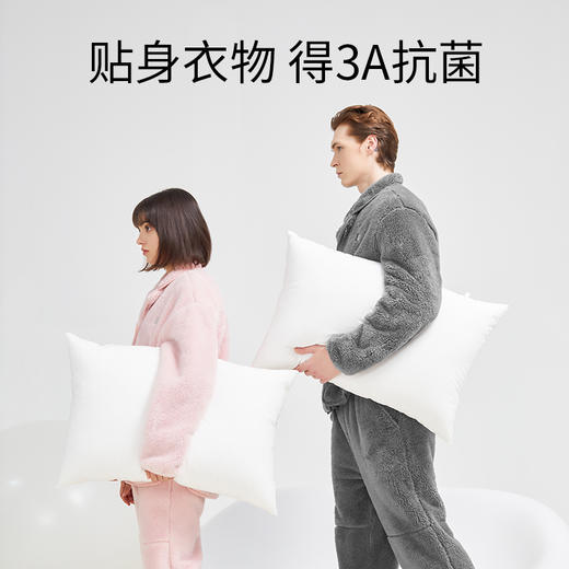 Supield气凝胶毛绒家居服套装情侣秋冬季加绒加厚防寒保暖可外穿 商品图1