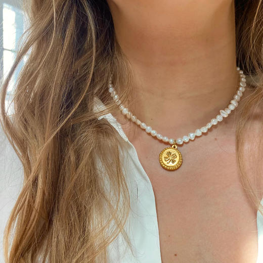 订购6周到｜Gigi Paris-Chanel-四叶草 珍珠 项链［法国设计师］ 商品图5