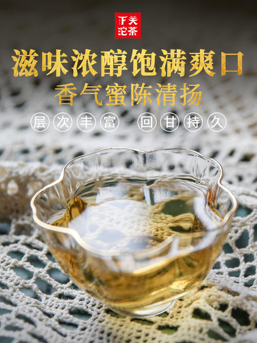 【层次丰富 回甘持久】下关 2021年 匠心沱茶 普洱生茶 300g/沱（京东同款） 商品图3