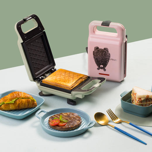 德国ERNTE三明治早餐机轻食机家用多功能面包烤吐司神器三文治机 商品图2