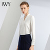 IWY/白色秋冬时尚衬衫内搭职业顾问工作服上衣女B11120 商品缩略图2