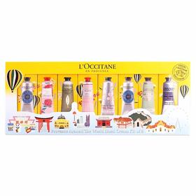 L'OCCITANE 欧舒丹护手霜八件套装30ml*8支装（乳木果*2+樱花*1+马鞭草*1+玫瑰之心*1+芍药*1+薰衣草*1+甜扁桃*1）【香港直邮】