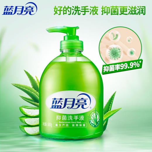 【直发】蓝月亮洗手液芦荟500ml+500g 商品图0