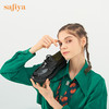 Safiya/索菲娅 深口鞋2022年秋季新款甜趣职场通勤系带小皮鞋女 SF23112013 商品缩略图4