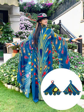  韵花蓝指套 |杨丽萍老师同款 | 现货加急发