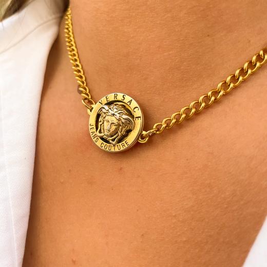 订购6周到｜Gigi Paris-Versace-中古纽扣 锁骨链 项链［法国设计师］ 商品图3