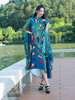 蓝韵花眼水袖连衣裙 |杨丽萍老师同款 | 现货加急发 商品缩略图4