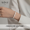 Winy9999足银幸运女孩手镯送女友闺蜜节日生日礼物 商品缩略图6