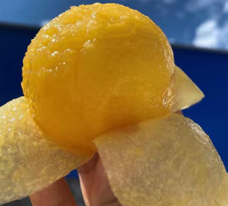 后院水果落地季【哈尔滨同城配送】云南自然熟人参果，香甜多汁，深色金黄熟度佳