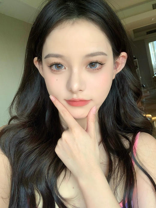 【年抛】 圣托里尼 Loveiikira | 大直径14.5，着色13.9 | 【同品牌多副更划算选款完整色板内】蓝色美瞳 无锁边大直径美瞳 商品图8