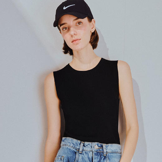 火桐hooton圆领抽条背心T305 商品图3