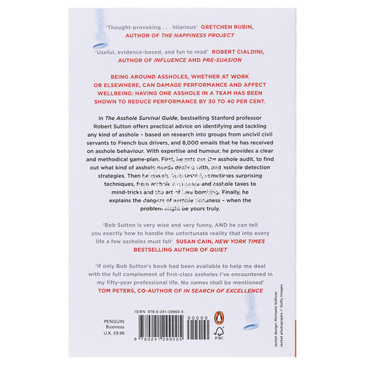 【中商原版】恶劣环境下的职场生存法则 英文原版 The Asshole Survival Guide Robert Sutton 商品图1