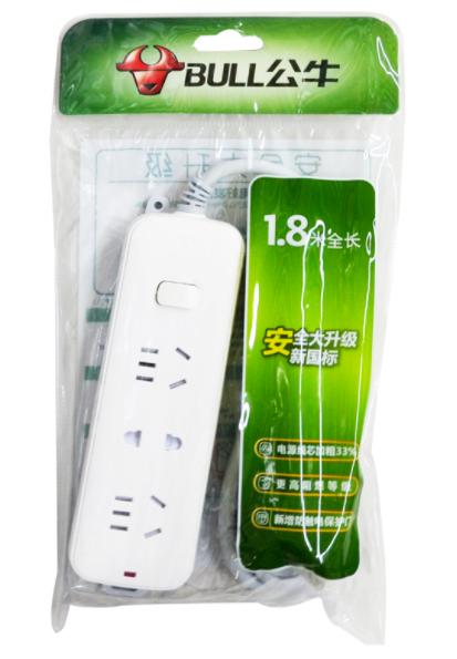 【亚欧超市】公牛插座S1120/1.8M/个 商品图0