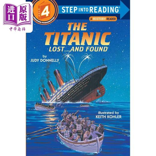 【中商原版】Step into Reading Step 4 The Titanic Lost And Found 兰登阅读进阶4：泰坦尼克号百科 英文原版 儿童绘本 分级阅读 商品图0