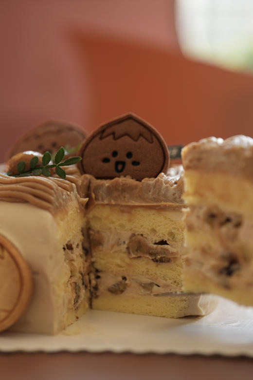 伯爵栗子蛋糕-6寸 商品图1