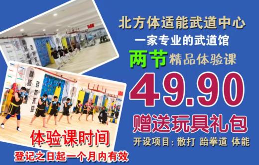 【净月区】49.9元抢购北方体适能武道中心精品体验课两节 商品图0