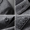 一口价【新款DDA】大依优型品质西服外套商务夹克男宽松加肥加大码上衣胖子正装休闲 商品缩略图4