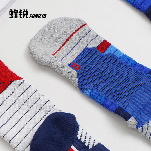 蜂锐FUNRYO系列主题袜防滑足球中袜 商品图3