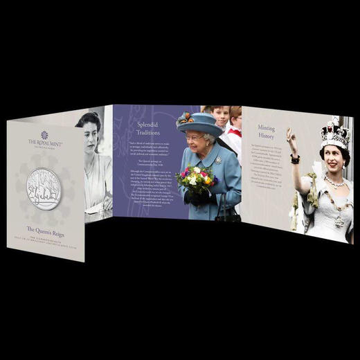 【现货】2022英女王伊丽莎白二世纪念币 商品图11