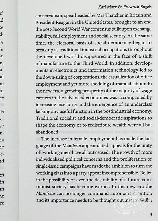 【中商原版】共产党宣言 英文原版 Communist Manifesto 企鹅布面经典系列 Gareth Stedman Jones 研究读本 解读 商品图7