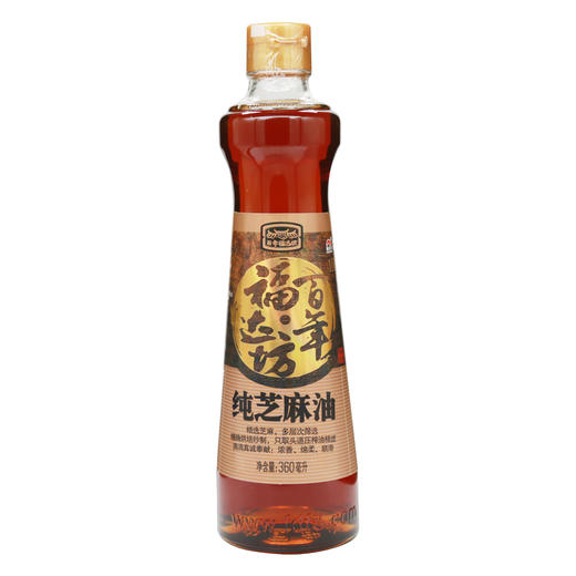 百年福达坊纯芝麻油360ml（6924497914395） 商品图1