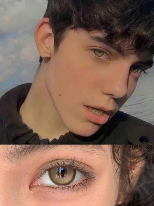 TOASTNOMI 大金块 年抛 2片 14.2mm 着色13.4mm 基弧8.6 含水38% 韩国进口 商品图2