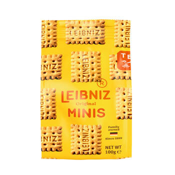 百乐顺德国进口莱布尼兹迷你黄油饼干100g休闲零食办公室出游解馋饼干 商品图1