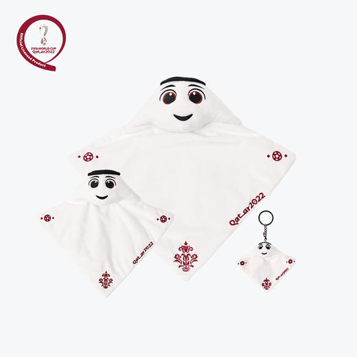 【官方正版】SFS正品2022卡塔尔世界杯官方授权 40cm毛绒吉祥物KF04322009 商品图0