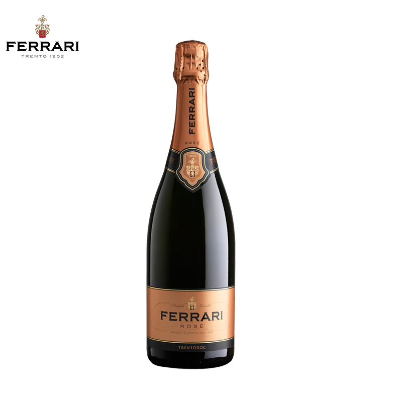 意大利法拉利桃红起泡葡萄酒 Ferrari Rosé Trento DOC NV