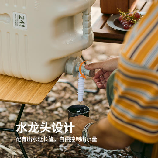 Naturehike挪客PE食品级四方水桶户外户外露营野营大容量储水桶 商品图2