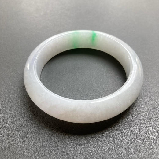 细糯种阳绿翡翠手镯54 商品图5
