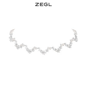 ZEGL设计师秋夜甜梦系列星月人造珍珠项链女轻奢小众锁骨颈链配饰