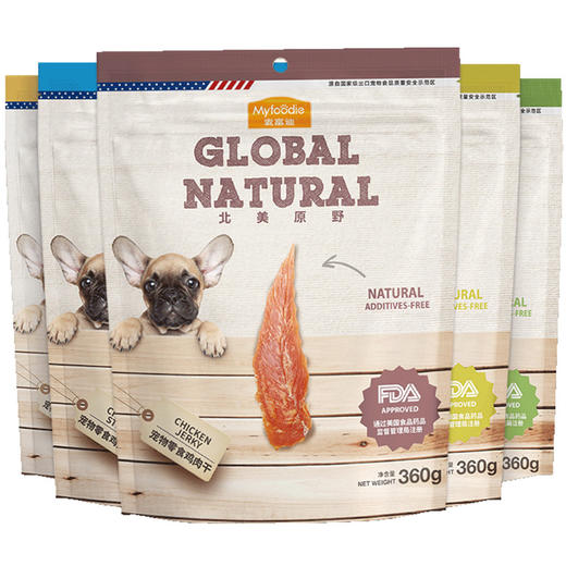 麦富迪狗狗零食大礼包整箱鸡肉*胸肉泰迪金毛磨牙通用宠物零食 商品图4