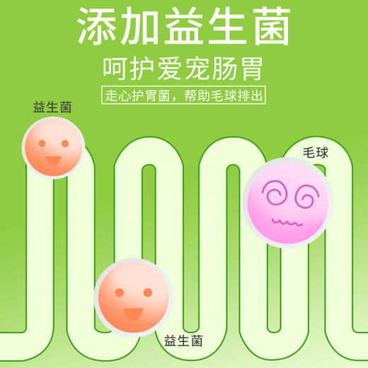 道力其猫咪专用益生菌化毛膏120g 排毛球 护肠胃 高性价比 商品图1