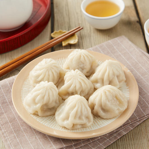 南翔小笼包450g（18只 ） 中华老字号早茶点心 生鲜 速冻食品速食早餐儿童面食肉包子冷冻面点 商品图5