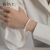 Winy9999足银幸运女孩手镯送女友闺蜜节日生日礼物 商品缩略图7