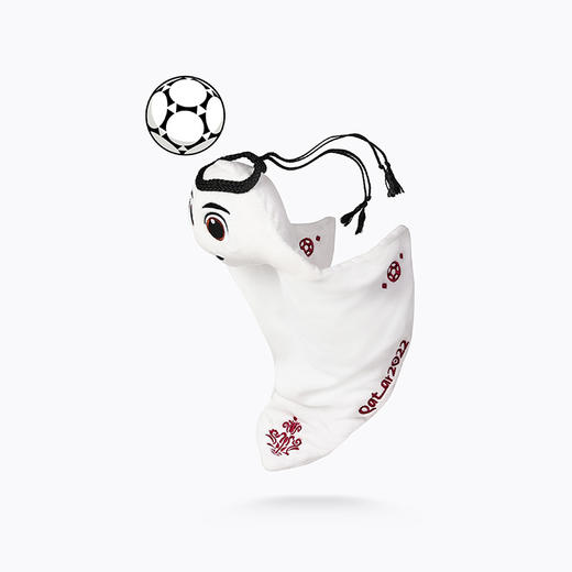 【官方正版】SFS正品2022卡塔尔世界杯官方授权 40cm毛绒吉祥物KF04322009 商品图3