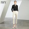 IWY/黑色衬衫套裤秋冬新款黑色职业套装两件套通勤风工作服正装女OLB11120+P11379 商品缩略图1