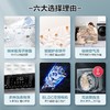 小天鹅（LittleSwan）洗衣机全自动滚筒 10公斤洗烘一体机带烘干除菌大容量TD100VC62WADY 商品缩略图1