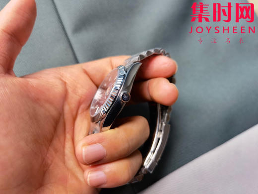 劳力士Rolex经典日志型系列 男士腕表  直径41mm 深蓝盘 商品图2