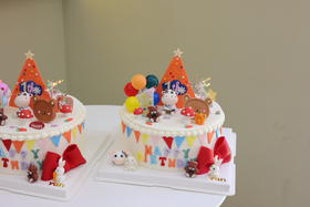 小牛蛋糕-周岁蛋糕（下单备注数字）（不包括纸杯）