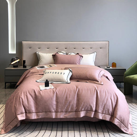 顶柔欧式提花床品四件套 层次分明 立体感强 增添床品的精致与奢华 商品图1