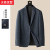 【新款DDA】大依优型品质西服外套商务夹克男宽松加肥加大码上衣胖子正装休闲 商品缩略图0