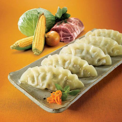 必品阁(bibigo) 玉米蔬菜猪肉王水饺 1200g 早餐夜宵烧烤火锅食材 方便菜 速冻饺子(非速冻口感) 商品图1