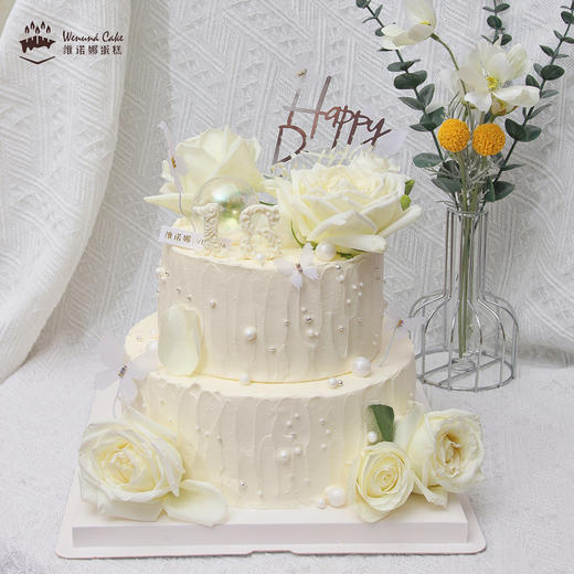 女神鲜花款生日蛋糕 商品图0