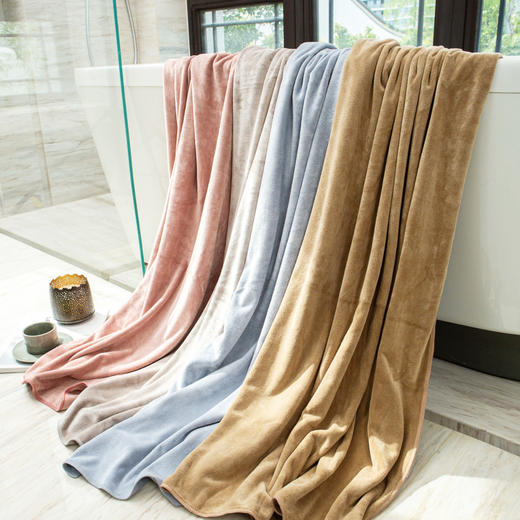 生态淳棉浴巾，三种规格，14色 商品图1