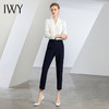 IWY/白色秋冬时尚衬衫内搭职业顾问工作服上衣女B11120 商品缩略图1