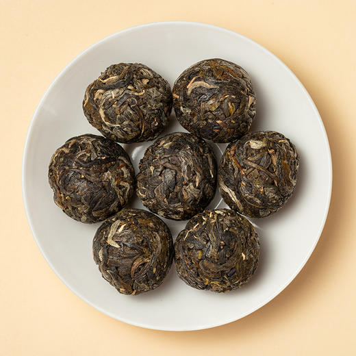 生普丨德丰昌 2020年 小龙珠  困鹿山古树春茶 随手礼 90g 商品图3