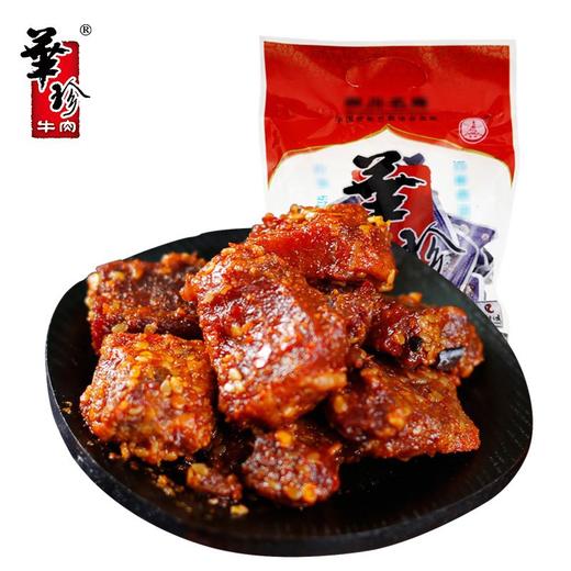 华珍休闲牛肉干烧烤味牛肉100g  四川特产 独立包装 纯牛肉零食 商品图1