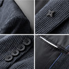 一口价【新款DDA】大依优型品质西服外套商务夹克男宽松加肥加大码上衣胖子正装休闲 商品缩略图4